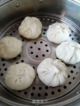 紫薯包,红豆包,豆浆。的做法步骤:19