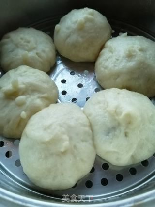 紫薯包,红豆包,豆浆。的做法步骤:23