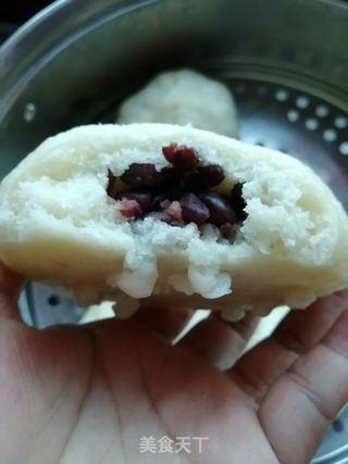 紫薯包,红豆包,豆浆。的做法步骤:26