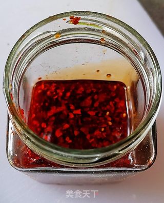 蒜泥红油牛肚条的做法步骤:3