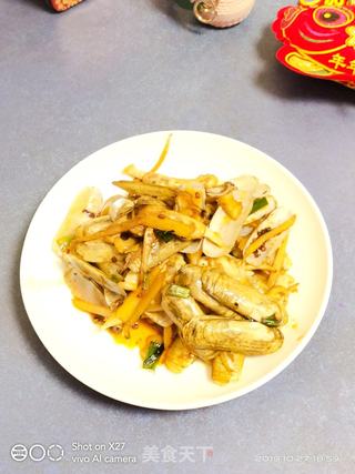 快速煸炒，好吃美味，让你永远忘不了它的香味。的做法步骤：8