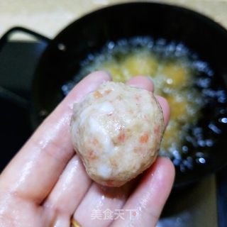 家常四喜丸子的做法步骤:5