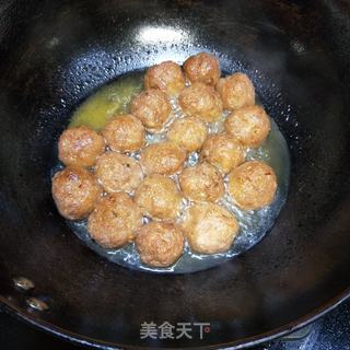 家常四喜丸子的做法步骤:11
