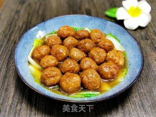 家常四喜丸子的做法步骤:15