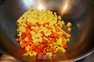 杂蔬饭的做法步骤:8