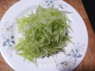 拌笋丝的做法步骤：3