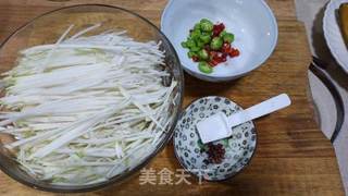 炝芥菜丝的做法步骤:3