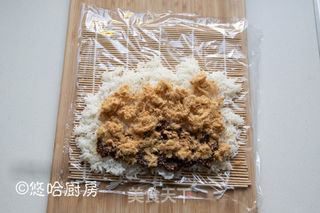 肉松油条饭卷的做法步骤:5