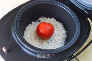 西红柿鸡蛋焖饭的做法步骤:4