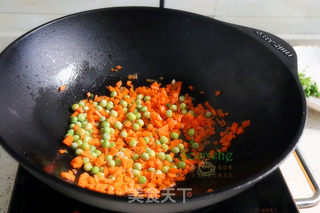 缤纷蛋炒饭的做法步骤:8