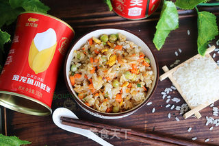 缤纷蛋炒饭的做法步骤:11