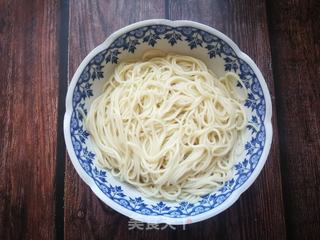 蟹粉豆腐汤捞面的做法步骤:12