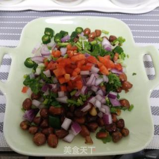 老醋花生米的做法步骤:7