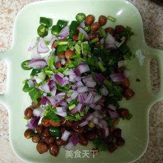 老醋花生米的做法步骤:8