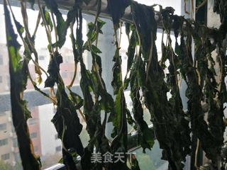 晒白萝卜缨的做法步骤:6