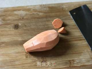 潮州砂锅番薯粥的做法步骤:3
