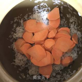 潮州砂锅番薯粥的做法步骤:6
