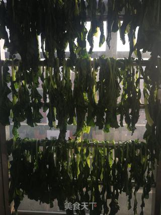 晒白萝卜缨的做法步骤:5
