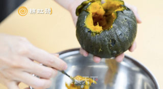 万圣节~南瓜羹的做法步骤:4