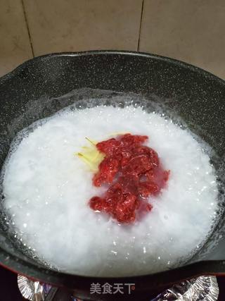 生滚牛肉粥的做法步骤:4