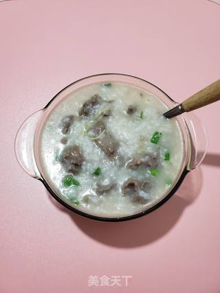 生滚牛肉粥的做法步骤:8