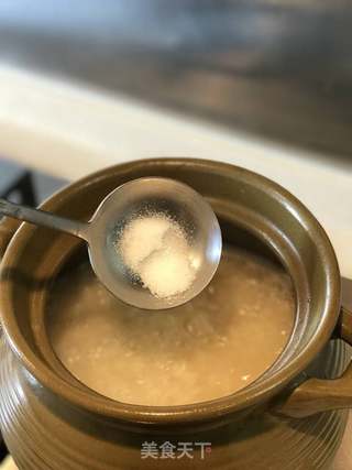 潮州砂锅海鲜粥的做法步骤:20