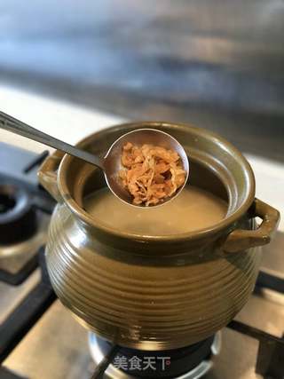 潮州砂锅海鲜粥的做法步骤:22