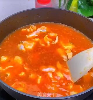 番茄鲈鱼的做法步骤:8