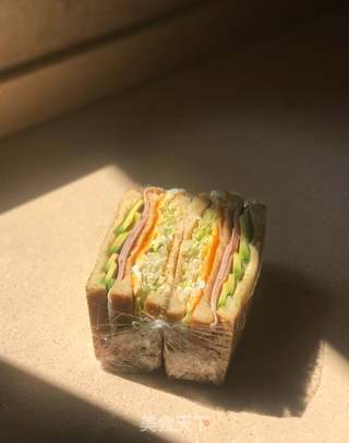 牛油果三明治的做法步骤:12