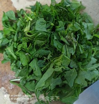 荠菜豆腐山药羹的做法步骤:5
