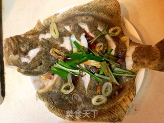 清蒸多宝鱼。的做法步骤：4