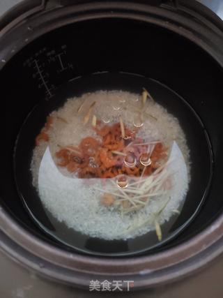 虾米春菜粥的做法步骤:3