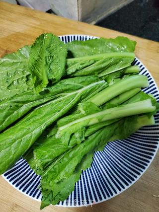 虾米春菜粥的做法步骤:4