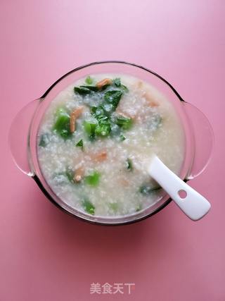 虾米春菜粥的做法步骤:10
