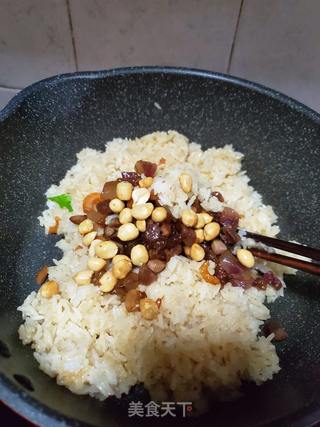 生炒糯米饭的做法步骤:11