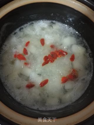 美颜减脂新鲜雲耳梨羹的做法步骤：9