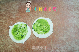 12个月以上改良升级版果蔬葱油饼的做法步骤:3