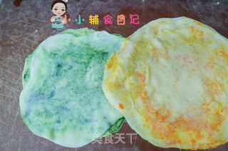 12个月以上改良升级版果蔬葱油饼的做法步骤:7