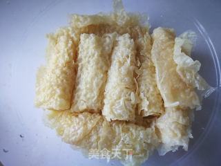 生菜拌黄金豆卷的做法步骤:2