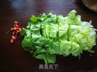 生菜拌黄金豆卷的做法步骤:4