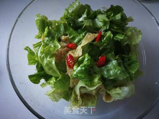 生菜拌黄金豆卷的做法步骤:7