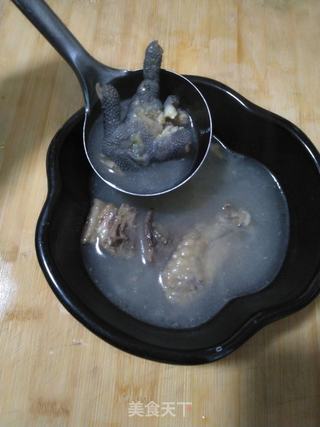 鸡汤面条的做法步骤:3