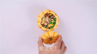 南瓜蒸饭的做法步骤:7