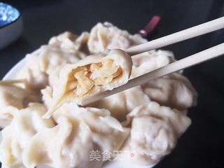 白菜花生水饺的做法步骤:12
