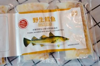 清蒸大西洋鳕鱼「小鹿优鲜」宝宝辅食的做法步骤：1