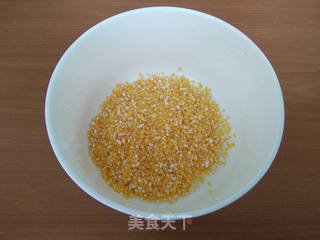 薏米绿豆玉米糁粥 的做法步骤:5