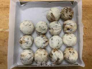 红糖芝麻酱烧饼的做法步骤:10