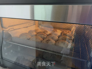红糖芝麻酱烧饼的做法步骤:11