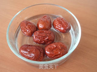 红豆红枣豆浆的做法步骤:3