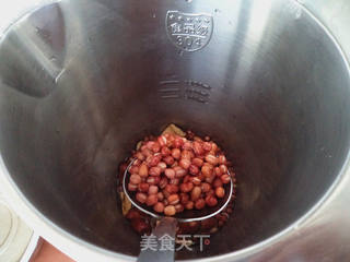 红豆红枣豆浆的做法步骤:6